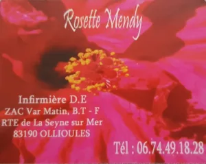 Rosette Mendy à Ollioules