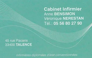 Cabinet Infirmier Bensimon Nerestan à Talence