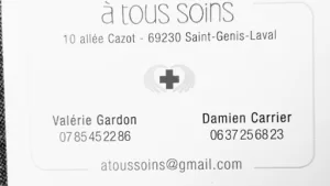 A TOUS SOINS VALÉRIE GARDON à St-Genis-Laval