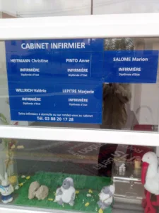 Christine Heitmann, Anne Pinto & Valérie Willrich, infirmières à Wasselonne à Wasselonne