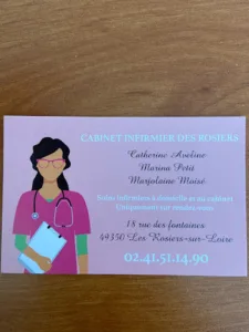 Cabinet infirmier Les Rosiers sur Loire – Aveline/Petit/Moisé à Gennes-Val-de-Loire