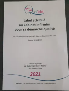 Cabinet infirmier Sandra Berroyez-Morel à Houdain