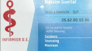 Infirmier Nassim Guellal à Tourcoing