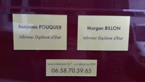 Infirmiers : Benjamin Fouquer et Morgan Billon (Cabinet infirmier, Soins à domicile) à Le Petit-Quevilly