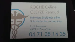 Cabinet infirmier 43000 ROCHE – GLEYZE à Le Puy