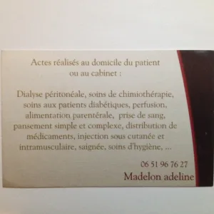 Adeline MADELON infirmière libérale reims à Reims