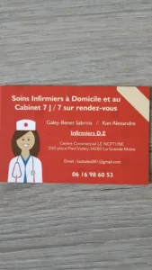 Infirmier La Grande Motte – Sabrina Galey-Benet / Alexandre Kan à La Grande-Motte