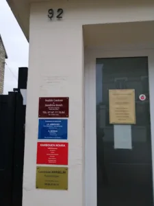 Sophie Cacères et Fatou Taita à Mantes-la-Jolie