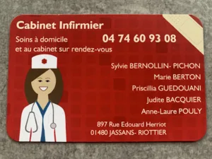 Cabinet Infirmier Bernollin-Pichon, Guedouani, Berton, Bacquier à Jassans-Riottier