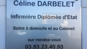 Darbelet Céline cabinet infirmière à domicile à Liverdun