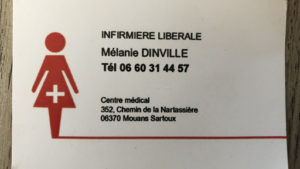 Mélanie Dinville Infirmière Libérale Secteur Mouans Sartoux à Mouans-Sartoux