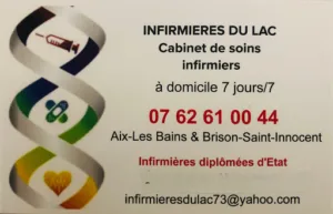 Les infirmières du lac à Aix-les-Bains