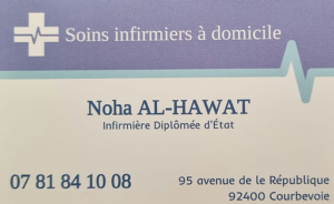 Noha infirmière à domicile Courbevoie à Courbevoie