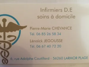 Cabinet infirmier à domicile Chevance/Esposito à Larmor-Plage