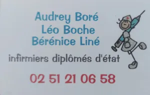 Cabinet infirmier Boré Audrey Boche Léo Liné Bérénice à Les Sables-d'Olonne
