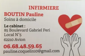 Boutin Pauline infirmière libérale avion & Leleu Gwendoline infirmière libérale à domicile à Avion