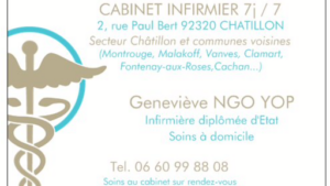 CABINET INFIRMIER NGO YOP – CUILLERDIER à Châtillon