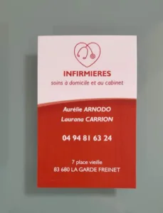 Aurélie Arnodo – Laurana Carrion INFIRMIERES à La Garde-Freinet