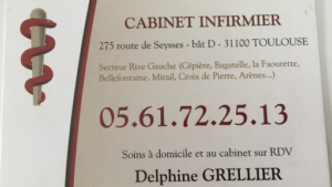 INFIRMIERE GRELLIER Delphine à Toulouse