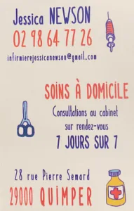Cabinet infirmier Jessica Newson à Quimper