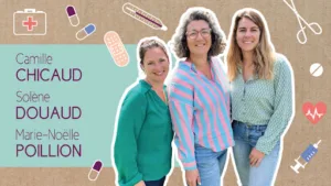 C. Chicaud  S. Douaud  M.N. Poillion à Pornic