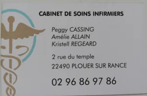 Cabinet Infirmier CASSING ALLAIN GOATTER à Plouër-sur-Rance
